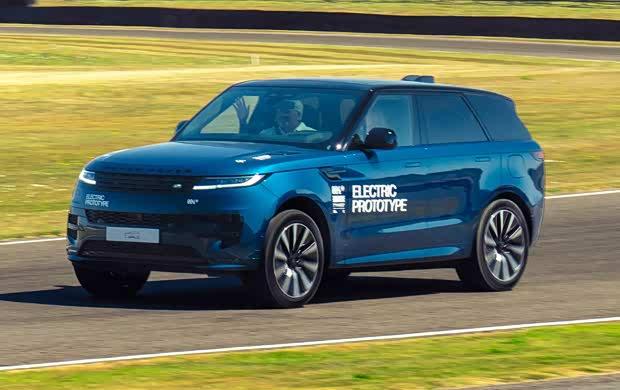 Tração integral de dois motores elétricos, arquitetura de 800V/bateria de 130kWh, configuração da versão elétrica do Land Rover Range Rover Sport é revelada