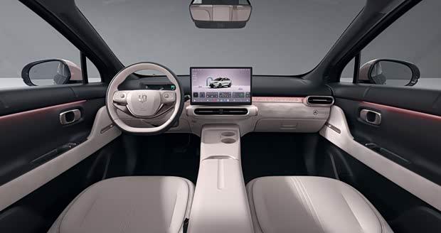 Primeiro modelo compacto da série A da Leapmotor / Equipado com LiDAR, imagens oficiais do interior do Leapmotor A05s divulgadas