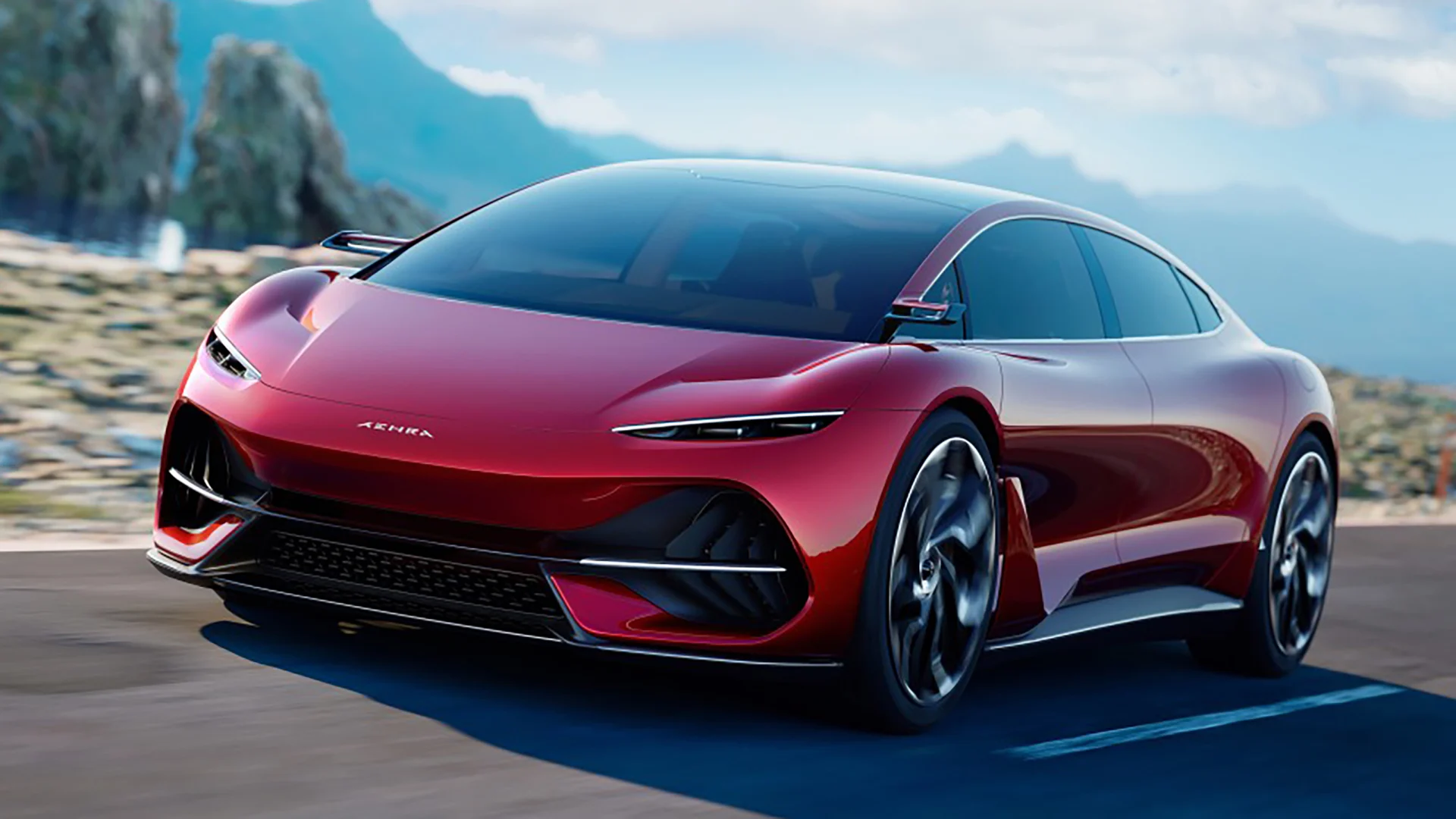 Novo sedã elétrico Aehra revelado: sedã de 800 cv de olho no Porsche Taycan
