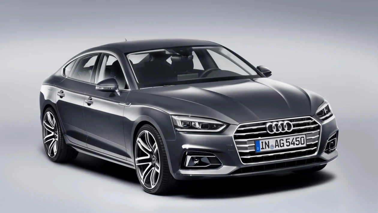 Audi A5 Sportback g-tron front three-quarters
